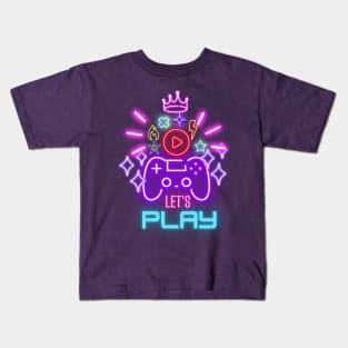 Gaming Let's Play Kids T-Shirt